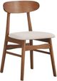 New Classic® Home Furnishings Morroco Natural/Walnut Brown Dining Side Chair-0