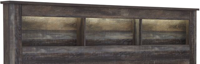 Signature Design by Ashley® Drystan 4-Piece Multi King/California King Bookcase Headboard Set-1