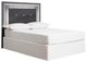 Signature Design by Ashley® Lodanna 6-Piece Gray Full Upholstered Panel Headboard Bedroom Set-1