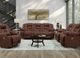 Franklin™ Hayworth Whitman Maple Manual Reclining Loveseat-2
