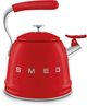 Smeg 50's Style 2.3 L Red Whistling Electric Kettle-2