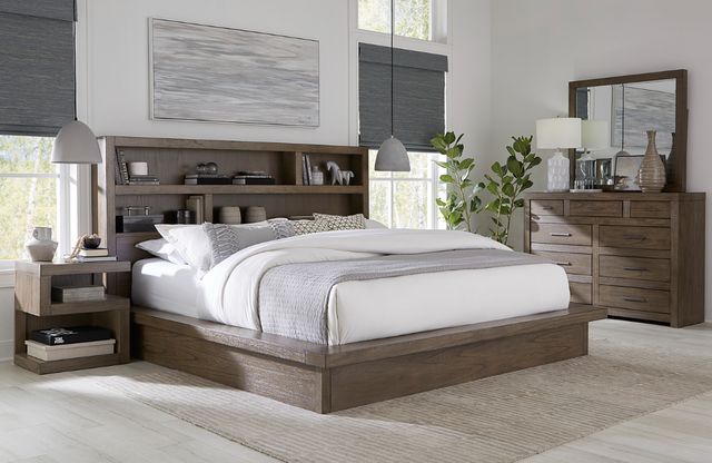 aspenhome® Modern Loft Graystone S Nightstand-2