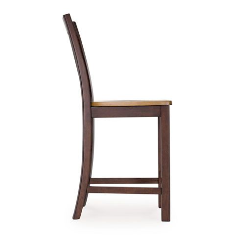 Signature Design by Ashley® Rylandeen Dark Brown/Light Brown Bar Stool-1