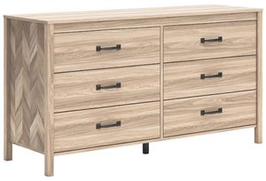 Signature Design by Ashley® Battelle Tan Dresser