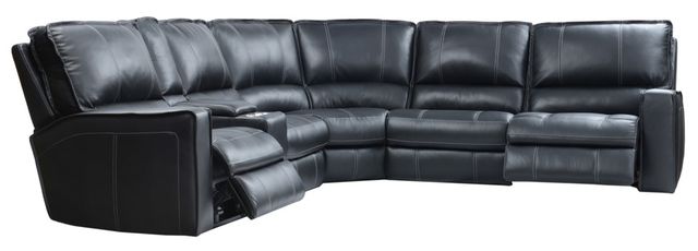 Parker House® Rockford 6-Piece Verona Black Modular Power Reclining Sectional Set-3