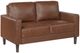 Homelegance® Malcolm Chocolate Loveseat-0