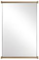 Uttermost® Scroll Antique Brass Rectangular Mirror-0
