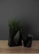 Le Present Black 5" Facet Vase-3