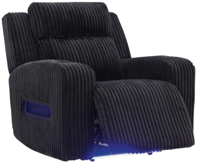 Signature Design by Ashley® TwinBrooke Black Power Recliner with Adjustable Headrest-2