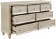 Homelegance® Celandine 4-Piece Silver Bedroom Set-4