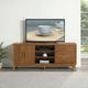 Winners Only® Venice Brown Media Console-1