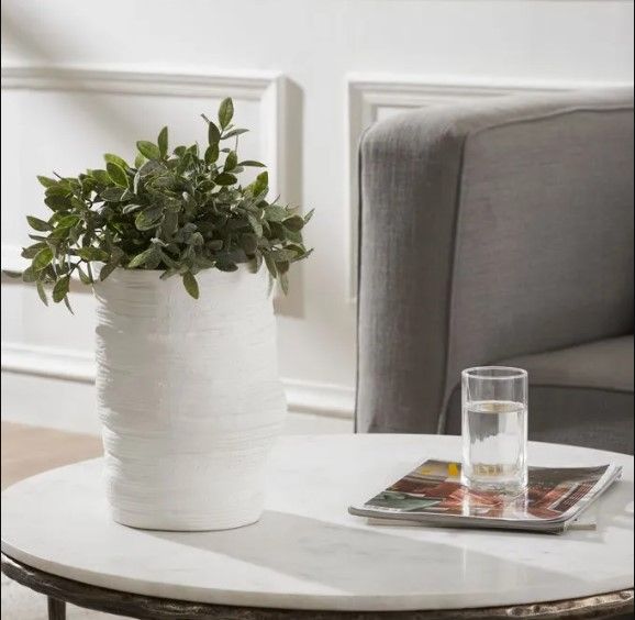 Renwil® Azures Matte Off-White Vase-3