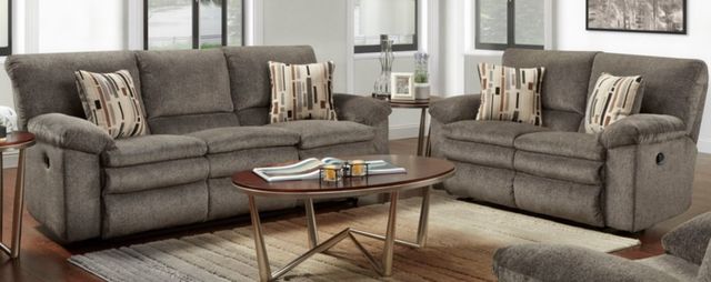 American Wholesale Furniture Tosh Pewter Power Reclining Sofa-1