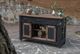 International Furniture Direct Pueblo Black Kitchen Island-2