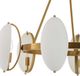 Uttermost® Oviform Warm Brass 6-Light Round Chandelier-5