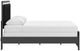 Signature Design by Ashley® Zuraleus Black Queen Upholstered Platform Bed-3