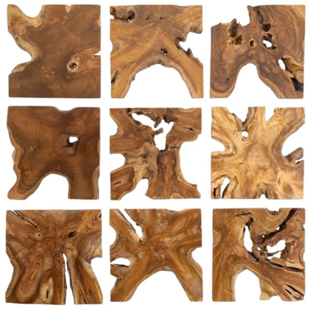 Uttermost® Talia 9-Piece Brown Wall Decor Set-0