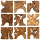 Uttermost® Talia 9-Piece Brown Wall Decor Set-0