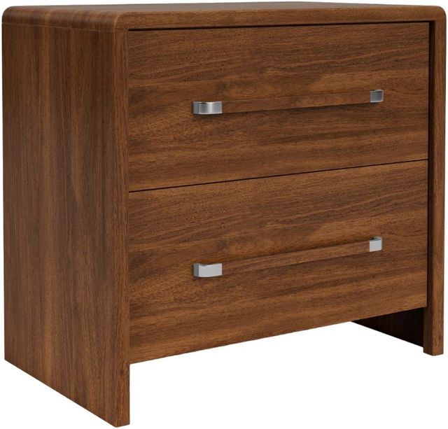 Riverside Furniture Elsie Classic Walnut 2-Drawer Nightstand-0