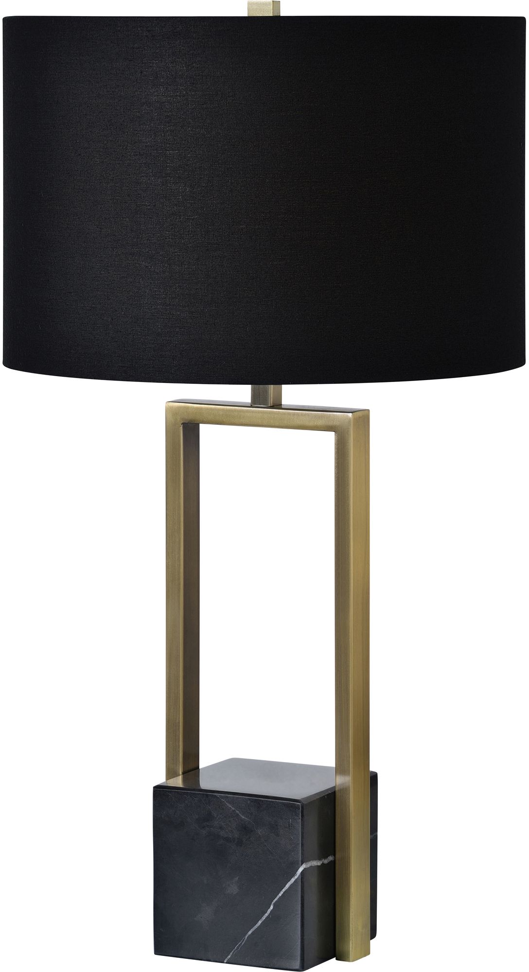 Renwil Arla Black Marble Table Lamp Stubbe s BrandSource Home Furnishings