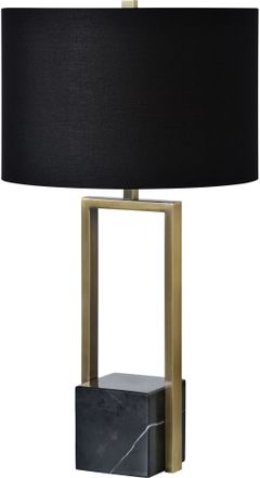 Lampe de table Arla marbre noir de Renwil®