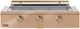 Caliber™ Rockwell Social 3-Burner Champagne Built-In Liquid Propane Grill with Gold Hardware-0