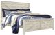 Signature Design by Ashley® Bellaby 3-Piece Whitewash Queen Panel Bed Set-1