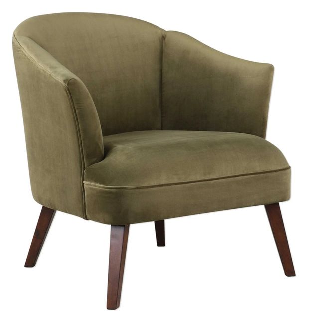 Uttermost® Conroy Olive Accent Chair-0