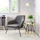 Zuo® Modern Manuel Gray Accent Chair-4