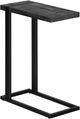 Monarch Specialties Inc. Black Reclaimed Wood Look Accent Table-1