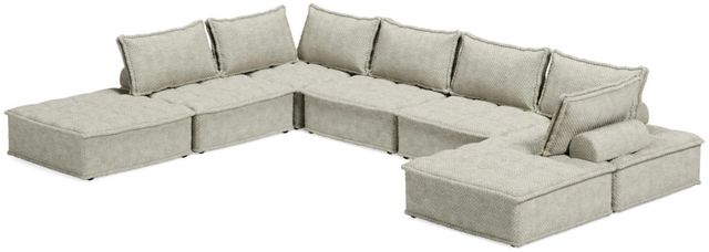 Signature Design by Ashley® Bales 7-Piece Taupe Modular Sectional-0