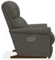 La-Z-Boy® Pinnacle Graphite Power Rocking Recliner with Headrest-2