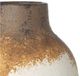 A & B Home Brown/White Slender Ceramic Vase-2