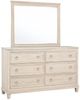 Coaster® Pembroke Washed Oak Dresser and Mirror-0