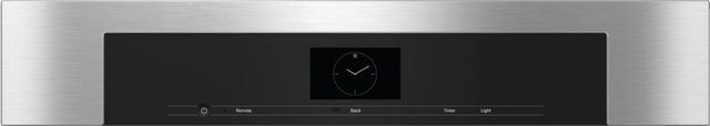 Miele 30" Clean Touch Steel Single Electric Wall Oven -1