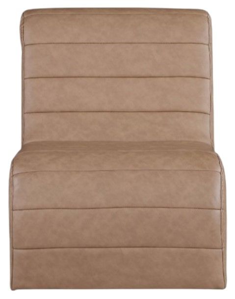 Meridian Furniture Ivy Brown Vegan Leather Accent Chair-1