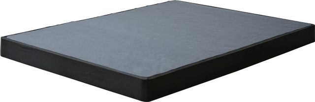 Clearance Sierra Sleep® By Ashley® Set of 2 Black Twin XL Low Profile Foundation-1
