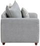Homelegance® Silverthorne Gray Accent Chair-3