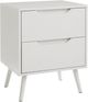 Monarch Specialties Inc. White End Table -0