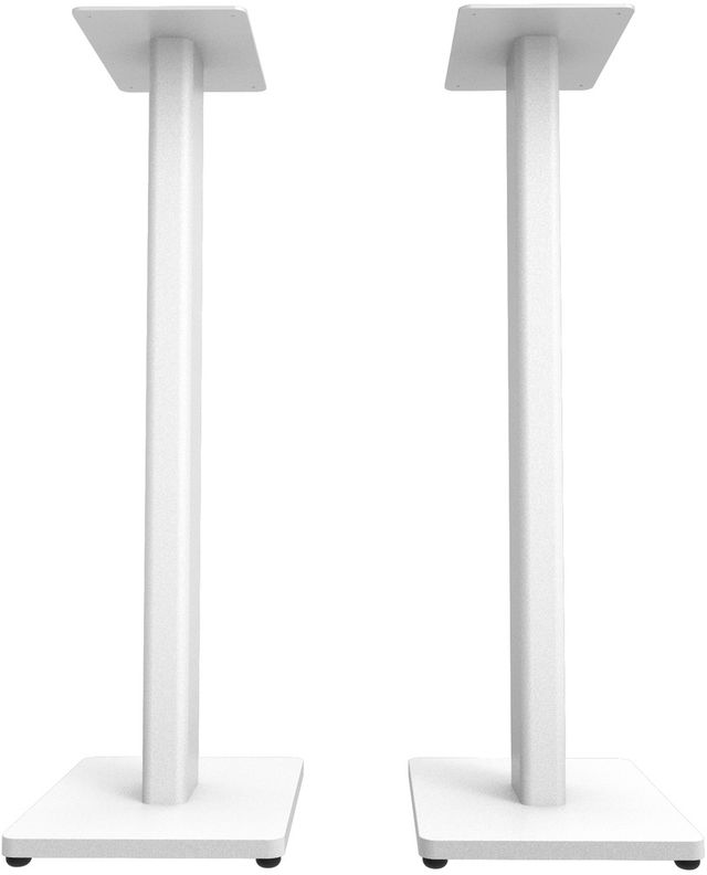 Kanto ST Series 28" White Bookshelf Speaker Floor Stand Set-0