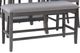 Powell® Senera 6-Piece Gray Counter Dining Set-2
