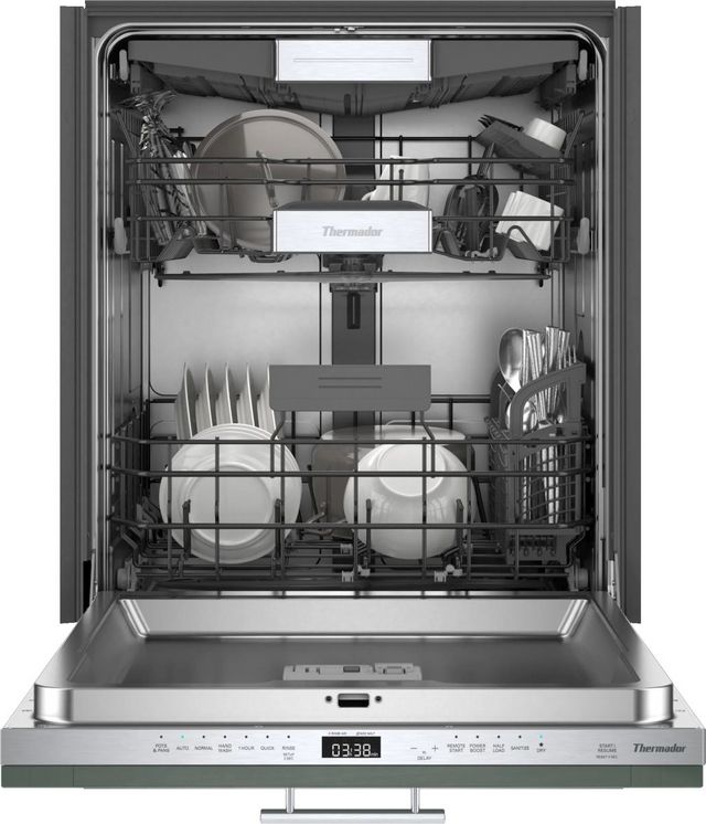 Thermador® Sapphire® 24" Custom Panel Ready Built In Dishwasher-2