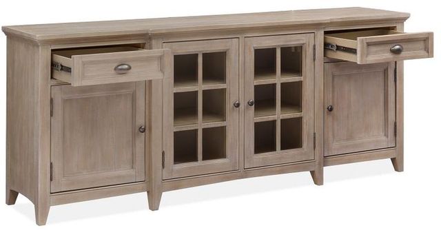 Magnussen Home® Paxton Place Dovetail Grey 80" Console-1