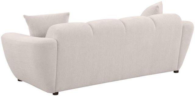 Coaster® Destino Greige Chenille Upholstered Splayed Arm Sofa-4
