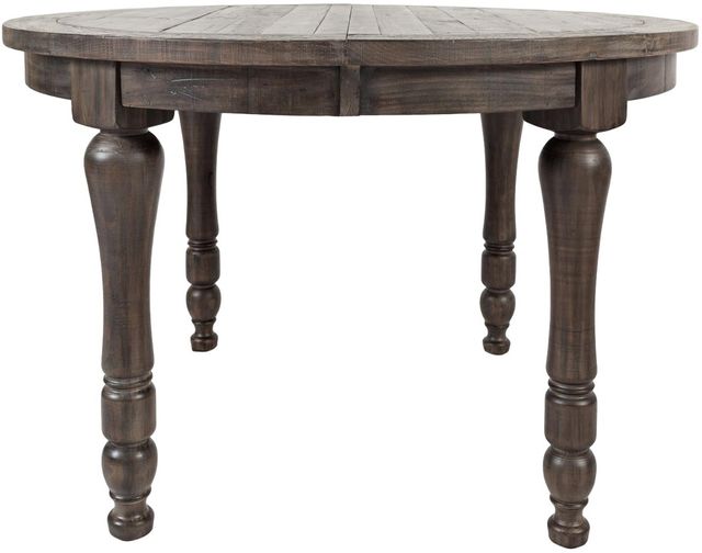 Jofran Inc. Madison County Barnwood Round to Oval Dining Table-3