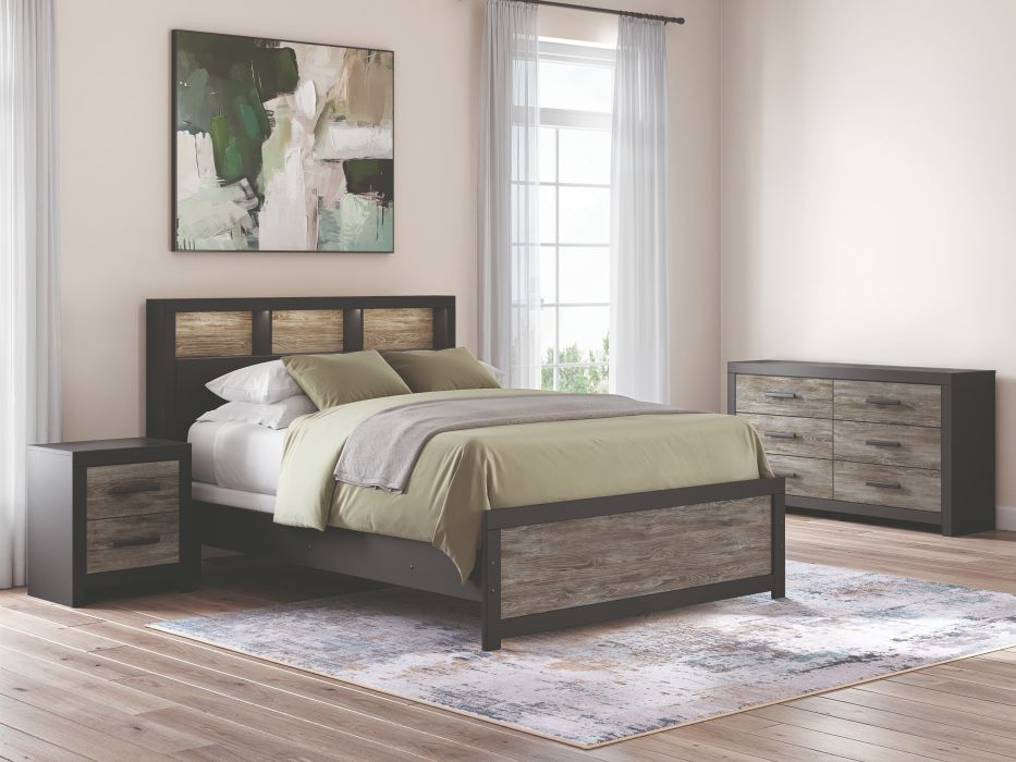 Signature Design by Ashley® Broachmyn Black/Gray 6-Drawer Dresser
