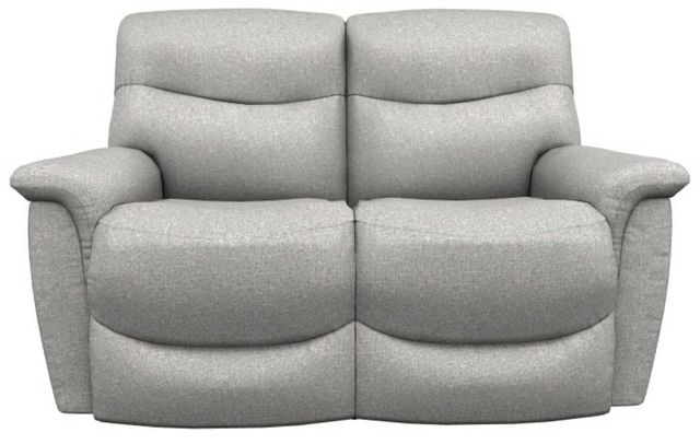 La-Z-Boy® James Dove Gray Manual Reclining Loveseat-1