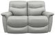 La-Z-Boy® James Dove Gray Manual Reclining Loveseat-1