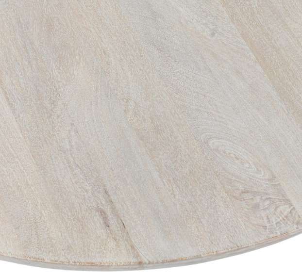 Classic Home Hera White Washed Dining Table-2
