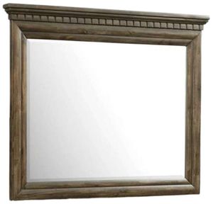 Elements International McCoy Charcoal Mirror